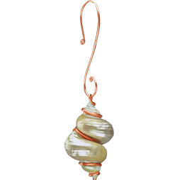 Golden Spiral/Copper Ornament